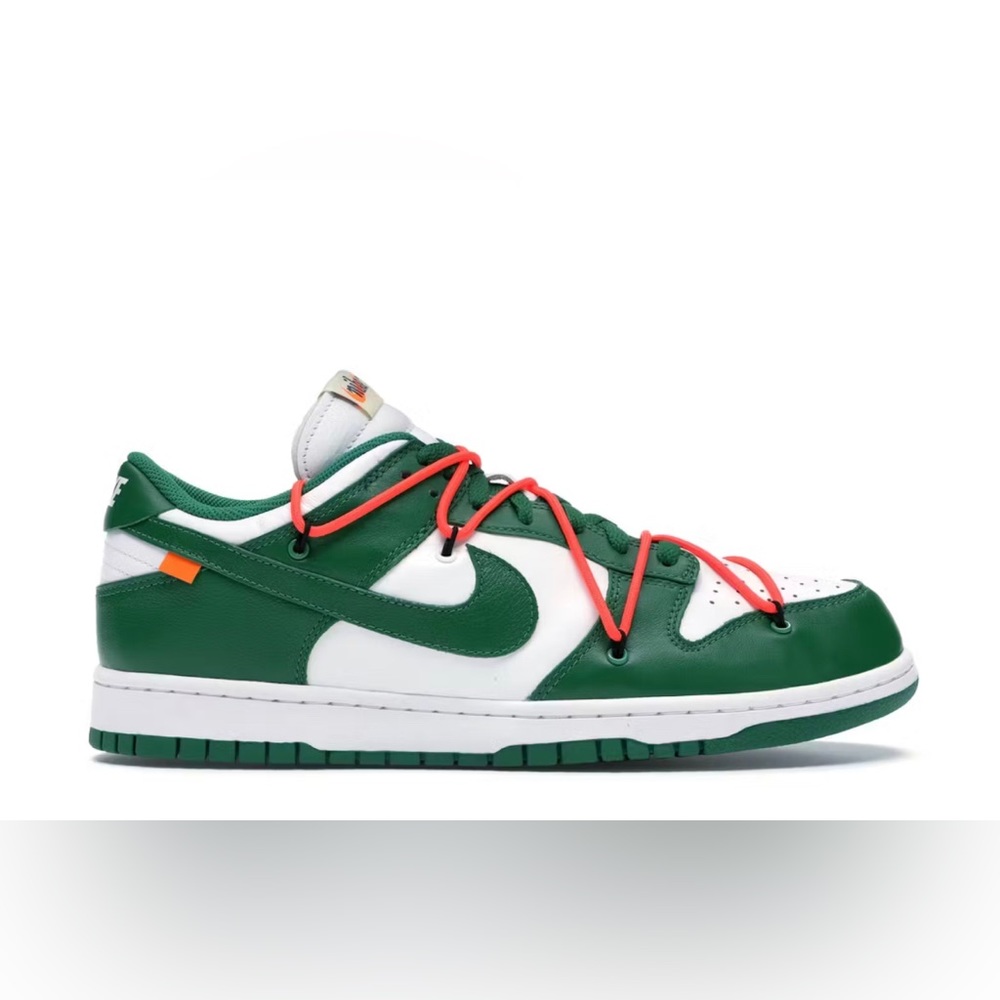 Off White pine green Nike low dunks
